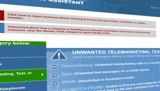 FTC Telemarketing Complaint Website